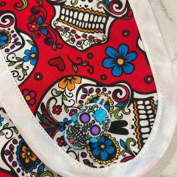 Chef Apron - Dia de Muertos - Picture 3 of 4